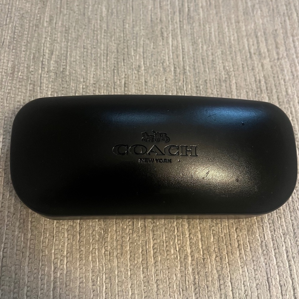 COACH HC6145 transparent peach glasses